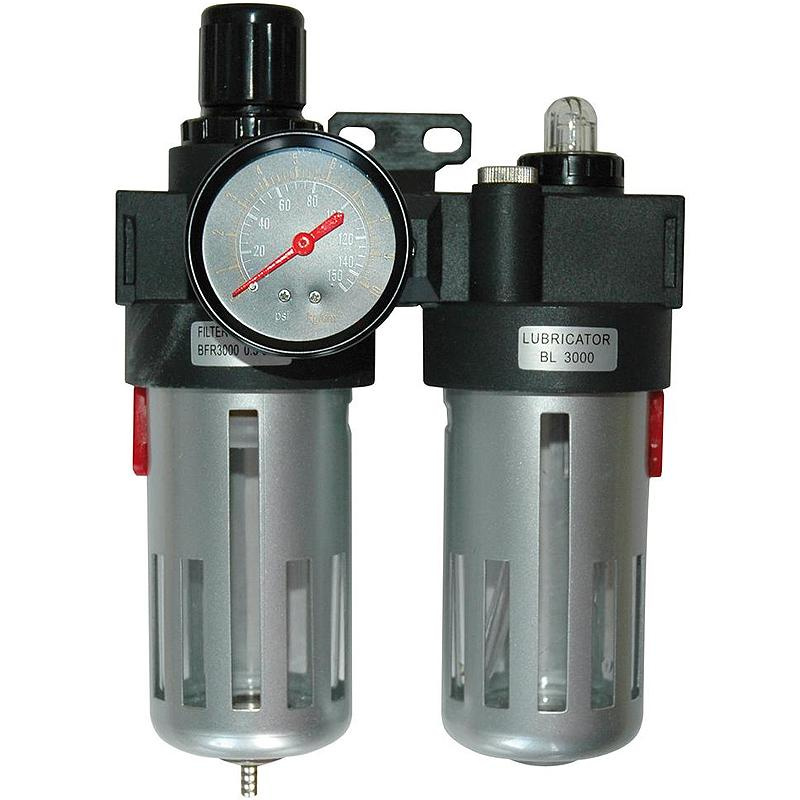 Grup de filtrare-ungere-reglare presiune, 1/2"