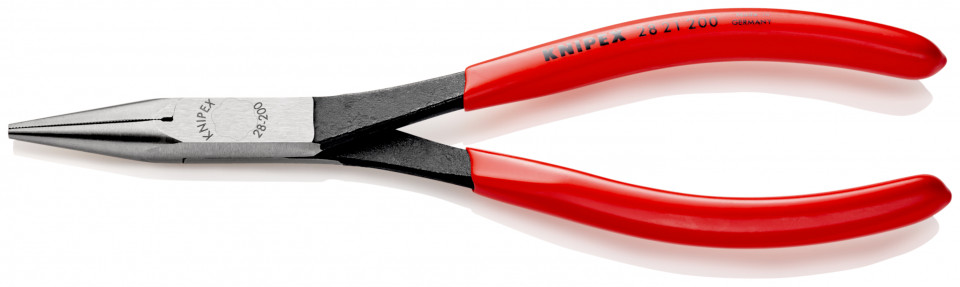 KNIPEX 28 21 200 Clește de montaj acoperite cu plastic vopsit negru 200 mm