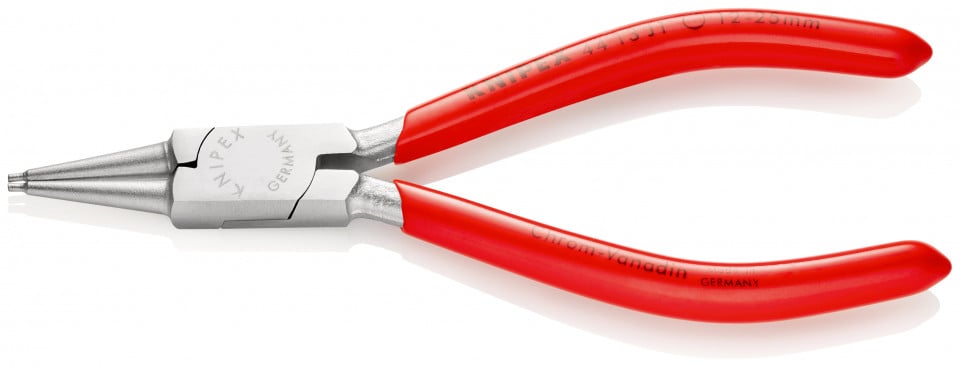 KNIPEX 44 13 J1 clește pentru inele de siguranță pentru inele interioare cu alezaje acoperite cu plastic cromat 140 mm