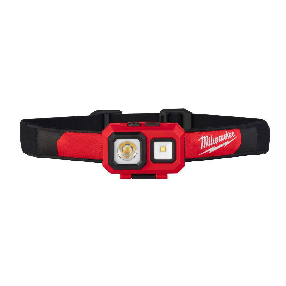 Lanterna frontala cu baterii Milwaukee HL-SF, 400 lumeni, 3 baterii AAA