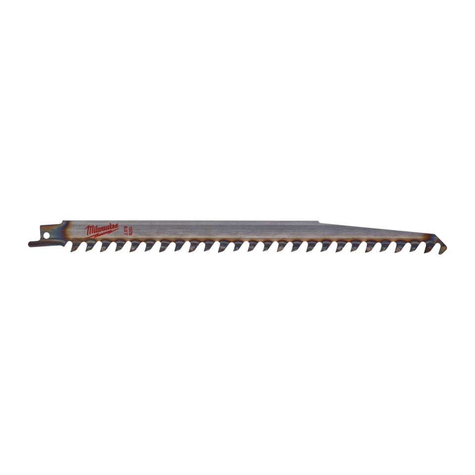 Lemn și plastic Milwaukee 240 x 3 Tpi - 3 bucati