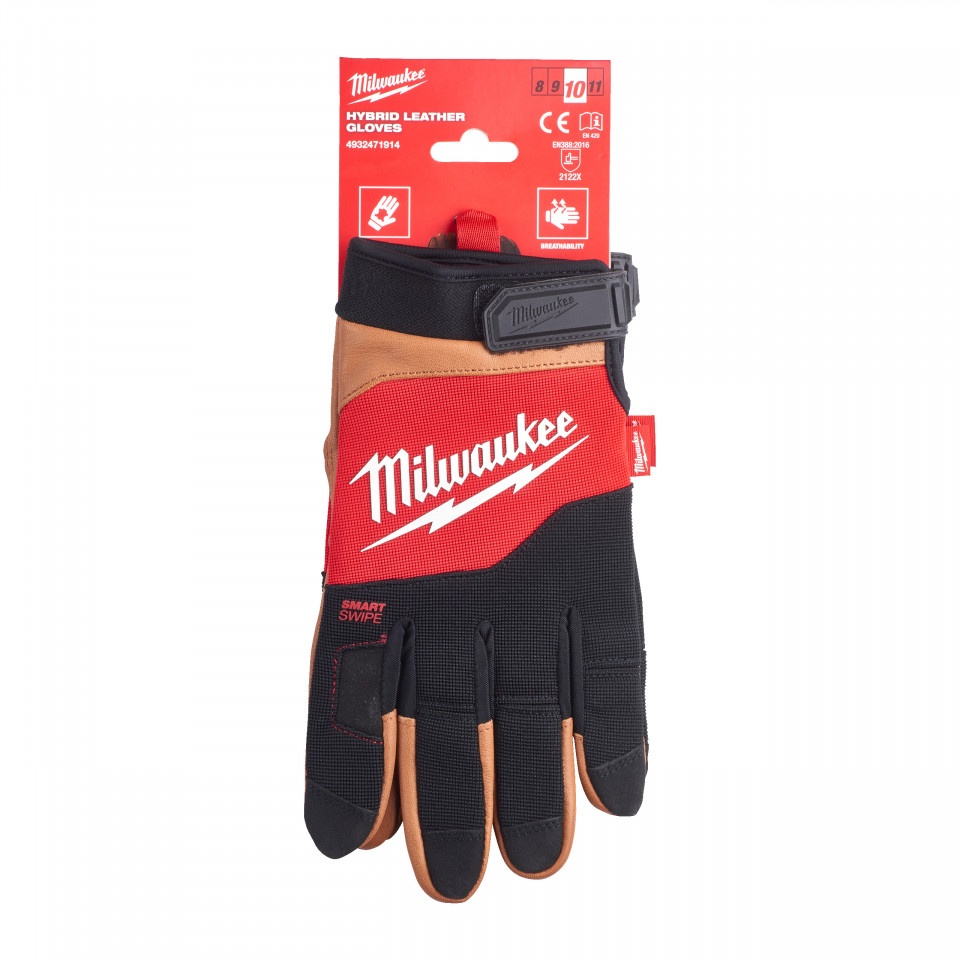 Mănuși de protecție hibrid din piele Milwaukee