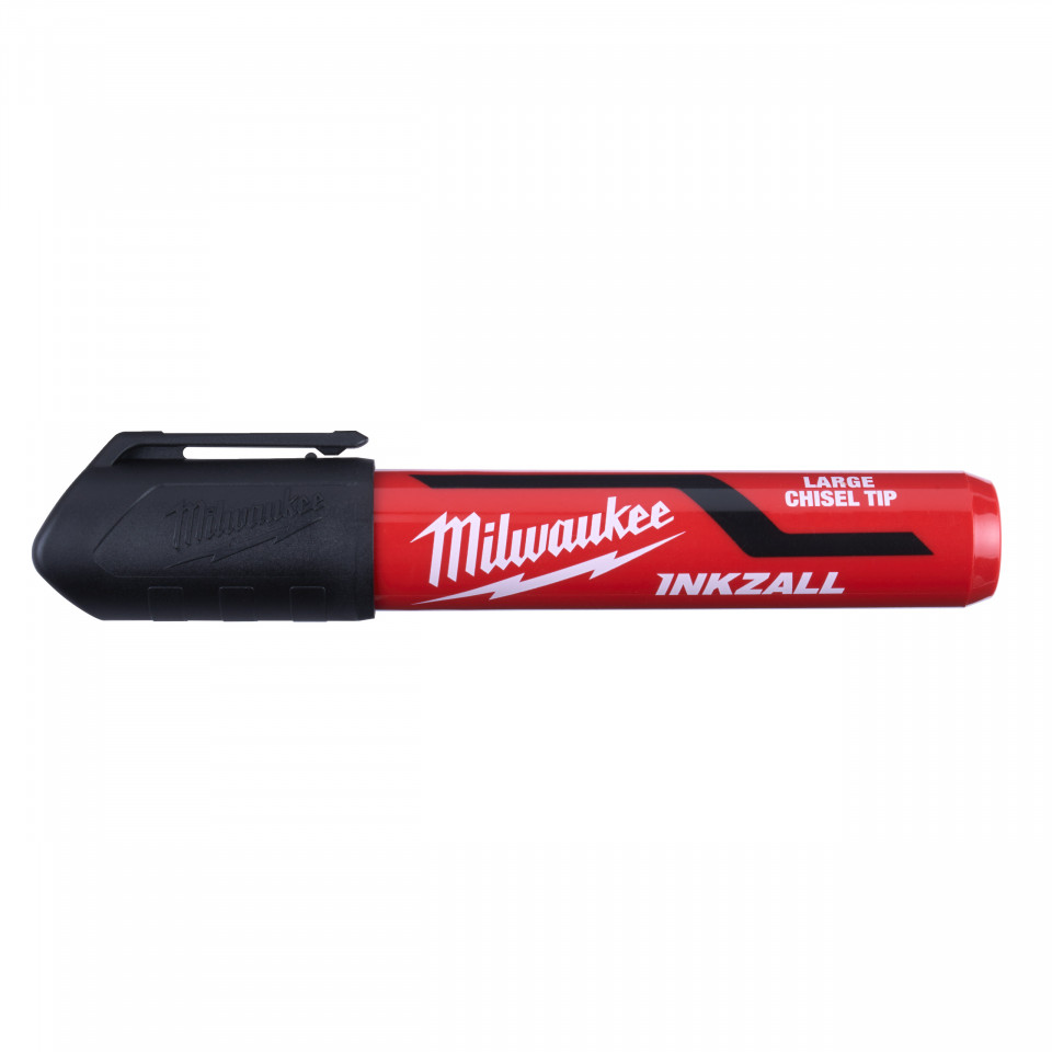 Marker INKZALL™ negru cu vârf lat - mărimea L (3pc), pachet 3 buc
