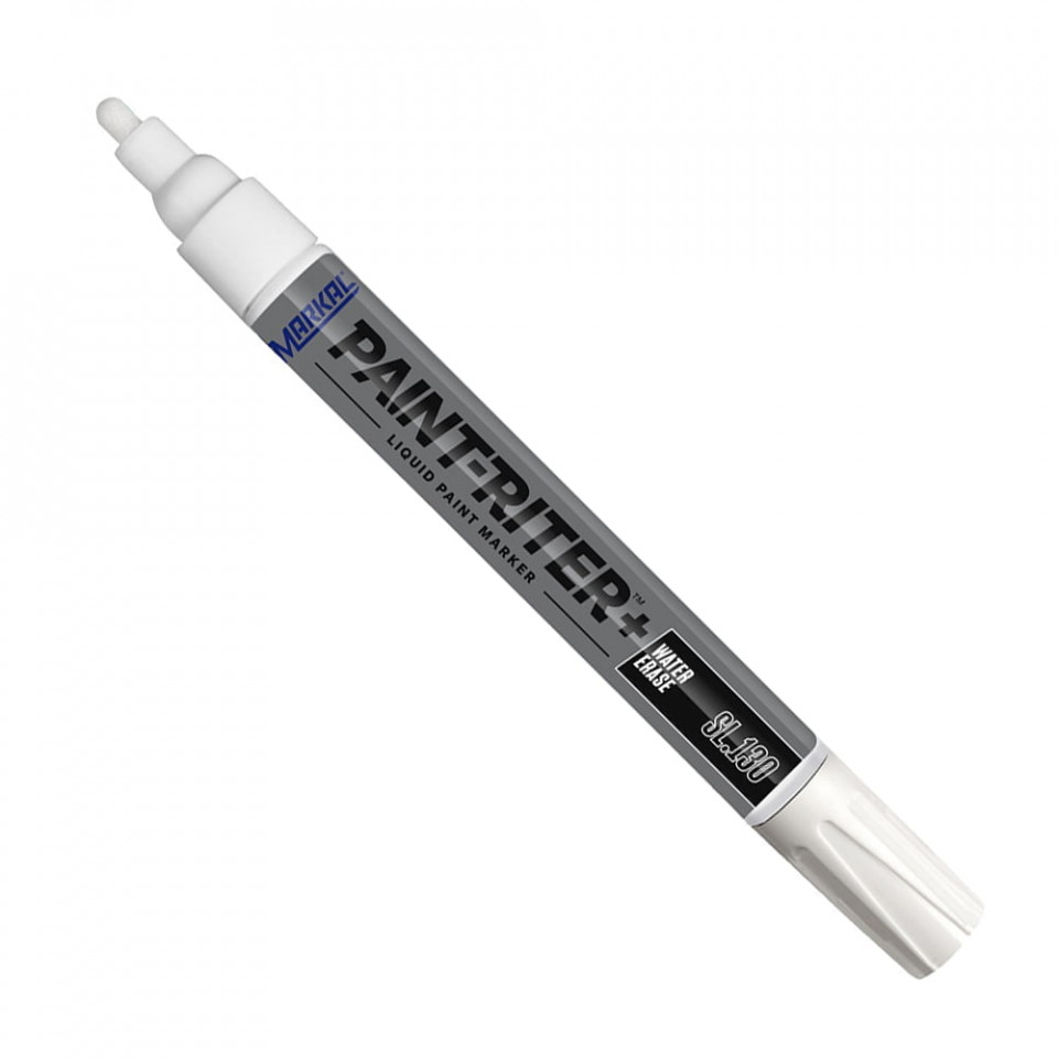 Marker vopsea Paint-Riter + Water Erase SL.130, Alb