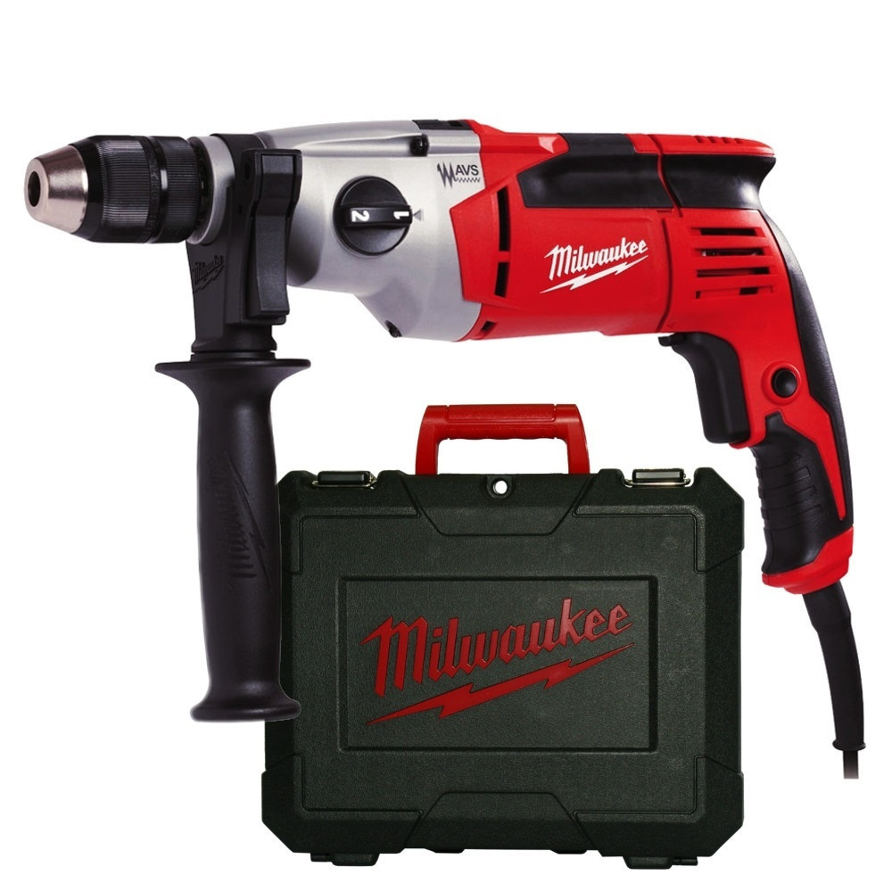 Masina de gaurit cu percutie 220V Milwaukee PD2E 24 R, 1020 W, alimentare Retea 220-240 V