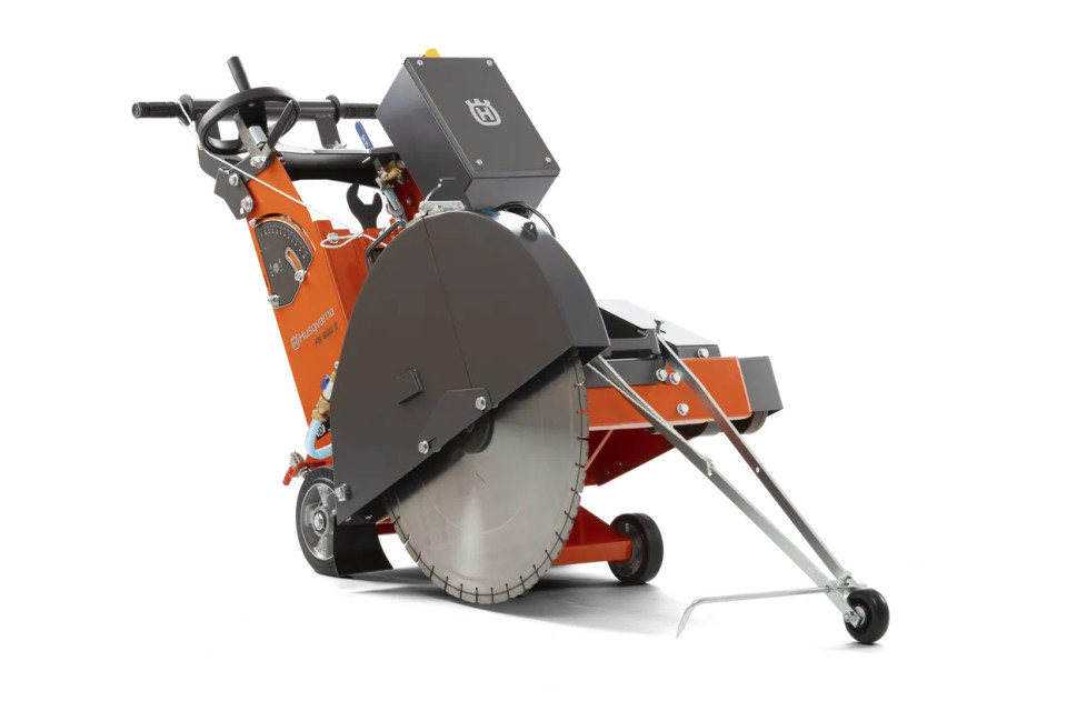 Masina de taiat pardoseli Husqvarna FS 600 E, disc 600 mm, adancime taiere 240 mm, 7,5 kW, 178 kg