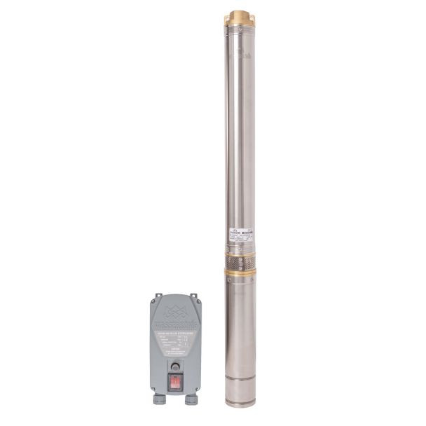 Pompa submersibila centrifugala multietajata Wasserkonig SI10094/3.5, diametru 3.5", putere 1500 W, debit 5640 l/h, inaltime refulare 100 m