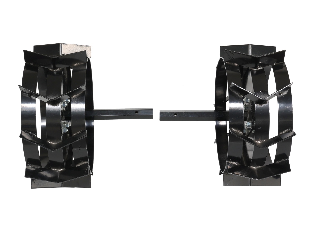 ProGARDEN Set roti metalice 440x180, manicot cu flanse, hex 23mm