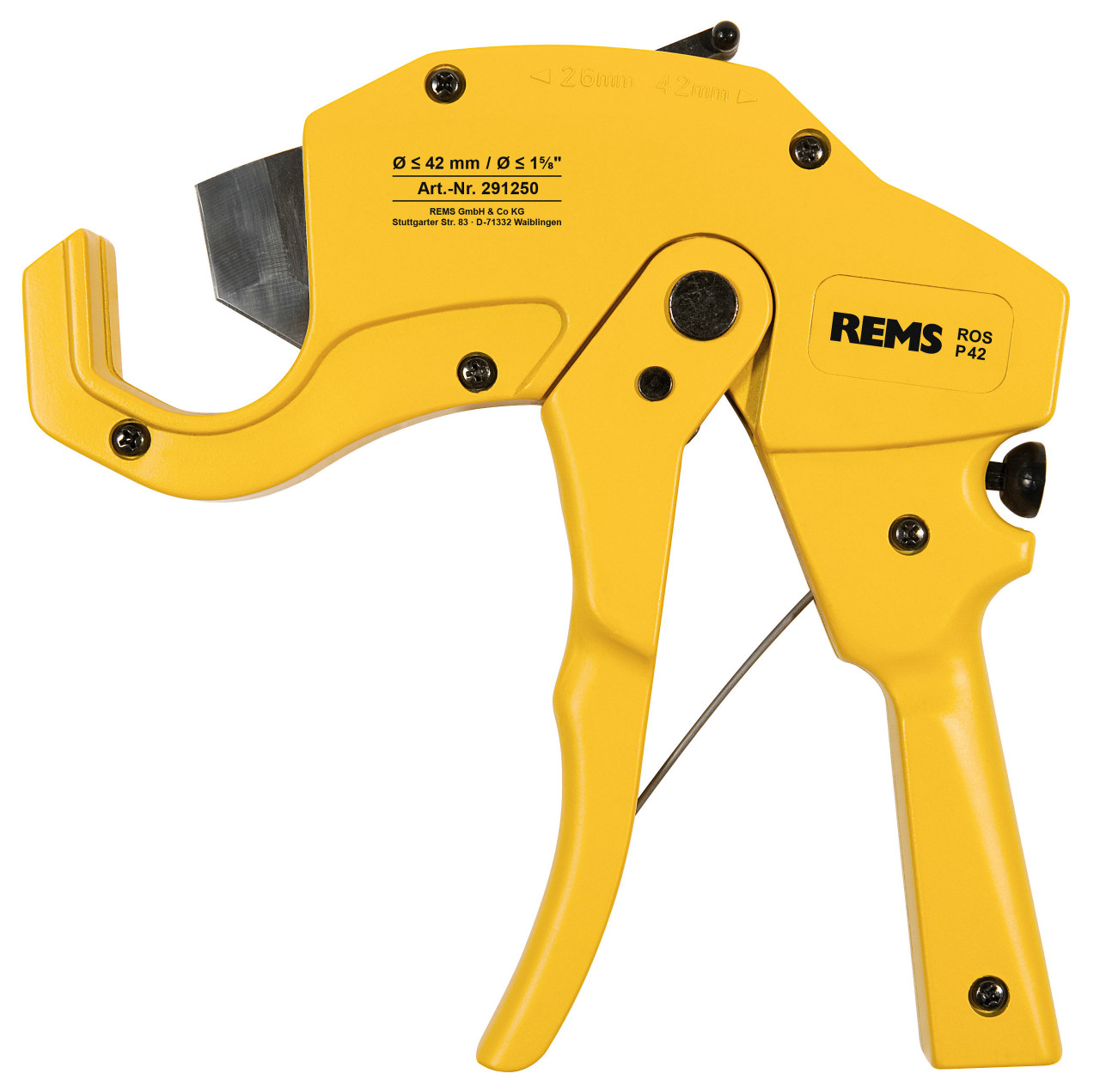 REMS Foarfeca pentru taiat tevi ROS P42 291250