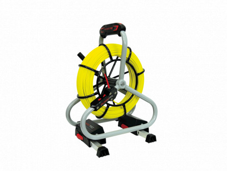 RUNPOTEC, Profi-Set: Tragator cablu Ø 4.5mm x 80m cu accesorii