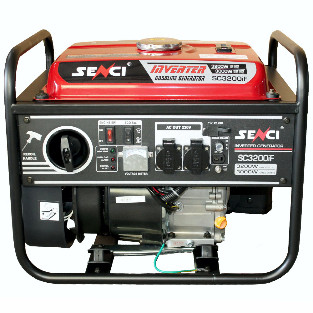 SENCI, Generator inverter SC-3200iF, Putere max. 3.2 kW, 230V, AVR