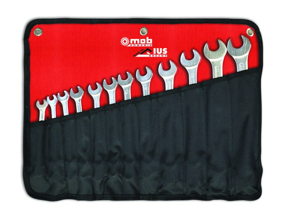 Set 12 chei combinate IUS, in husa textil - 8-24 mm
