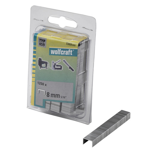 Set 1250 capse plate Wolfcraft 7203000, tip 059, 8 mm
