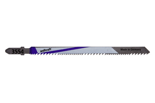 Set 2 panze pentru fierastrau pendular Wolfcraft 3554000, prindere in T, pentru metal / lemn, adancime taiere 3 - 6 mm / 65 mm