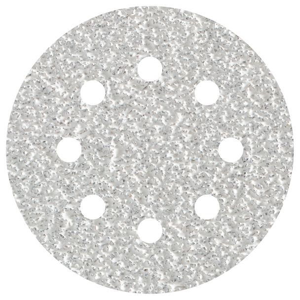 Set 25 foi abrazive Wolfcraft 1152000, prindere velcro, pentru vopsea/lac, D 125 mm, P80