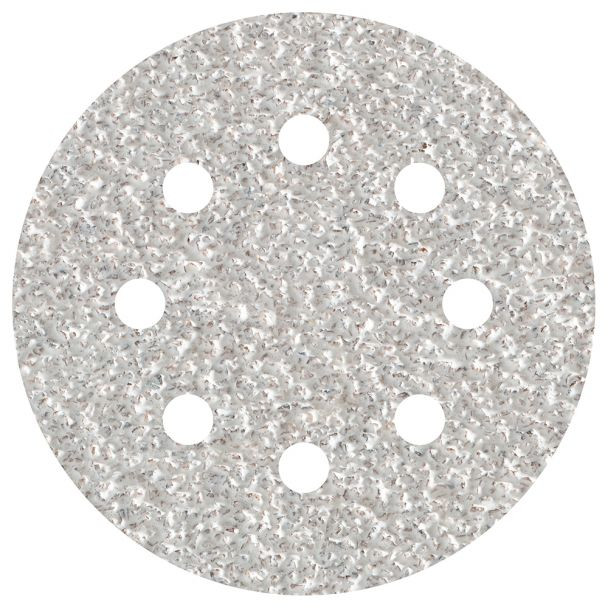 Set 5 foi abrazive Wolfcraft 1151000, prindere velcro, pentru vopsea/lac, D 125 mm, P60