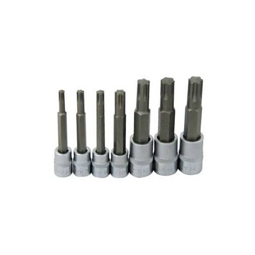 Set 7 piese profil torx lung Jonnesway RIBE 1/2"-3/8" М6-M14