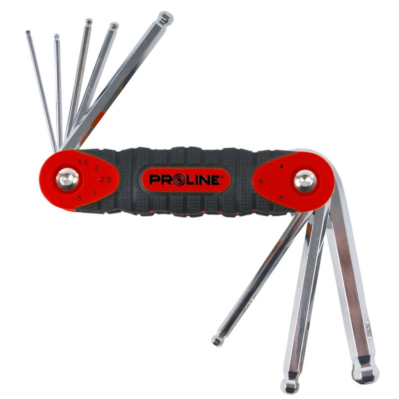 SET 8 CHEI NEGATIVE CR-VA SFERICE CU MANER - 8P. 1.5-8MM