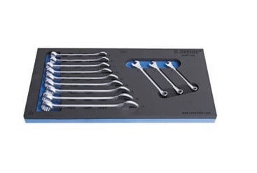 Set de 12 chei combinate Unior in modul SOS, DIM 6 - 17 mm
