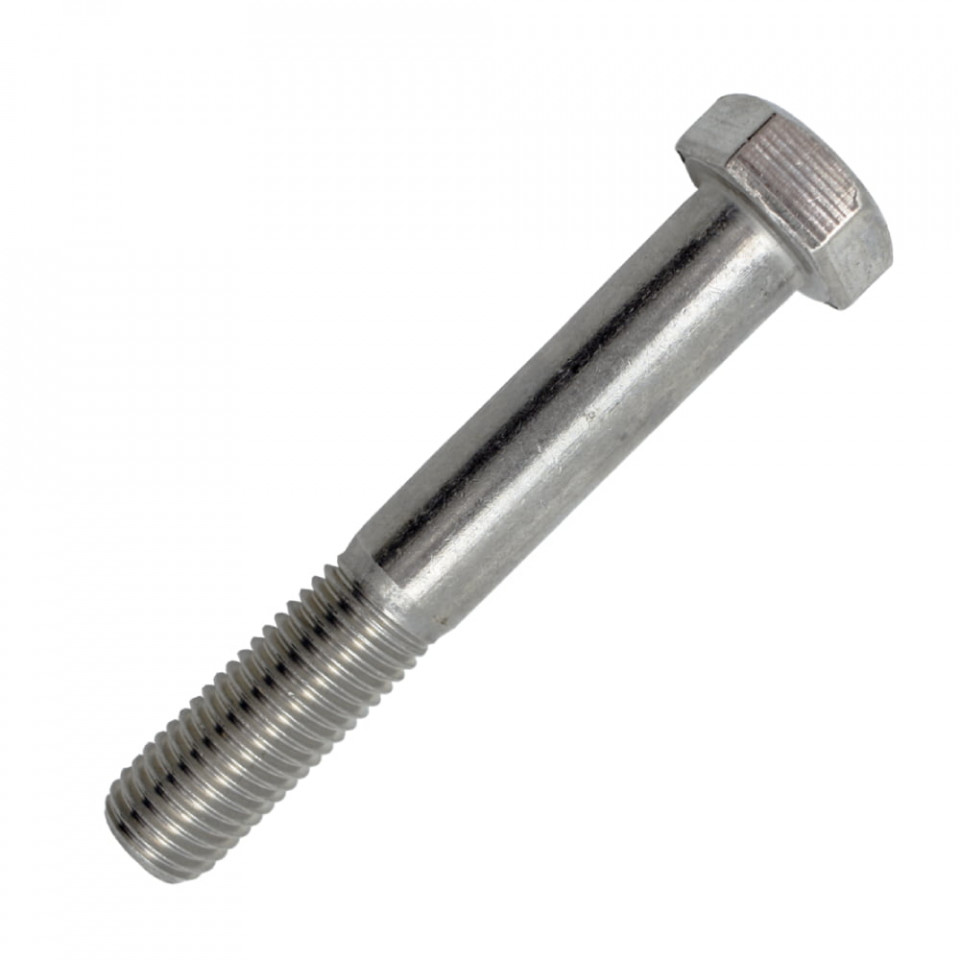 Suruburi cap hexagonal, DIN 931 INOX A4, M6x40, 100 bucati