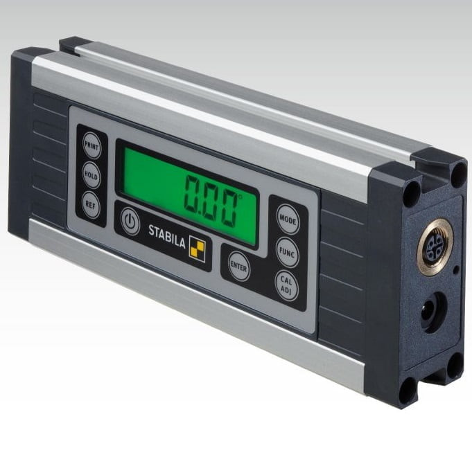 TECH 1000 DP clinometru digital - transmisie date - industrie, 175 mm