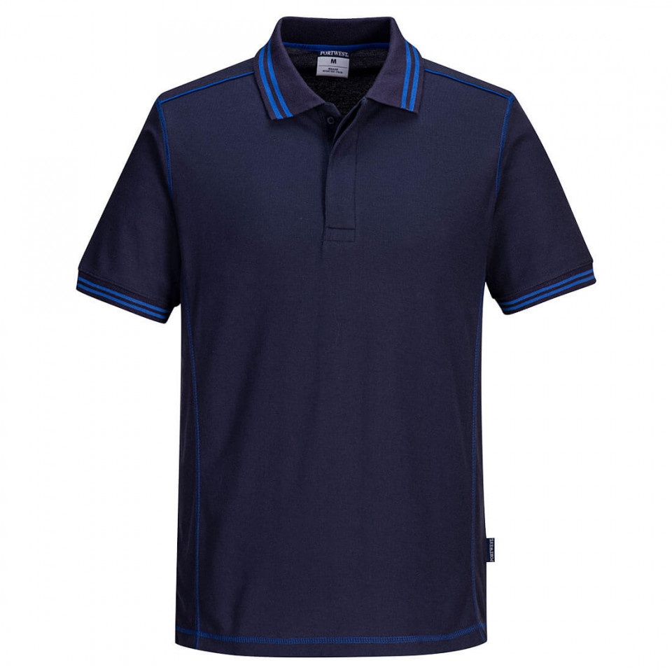 Tricou Polo essential in doua tonuri B218