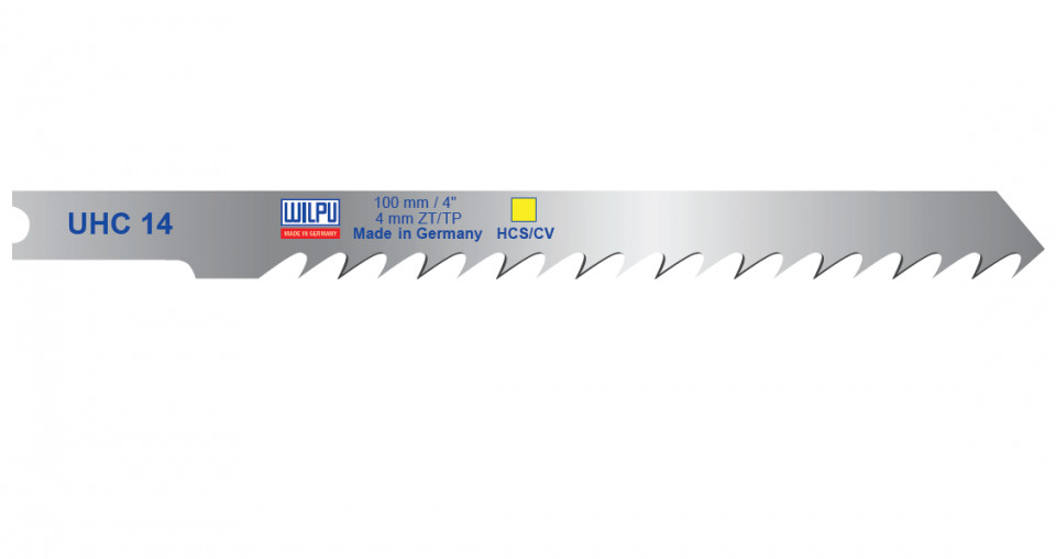 UHC 14 Panza HCS/CV pentru fierastrau vertical, prindere U, pentru lemn / 5 bucati, DIM 100 x 7.8 x 1.27 mm