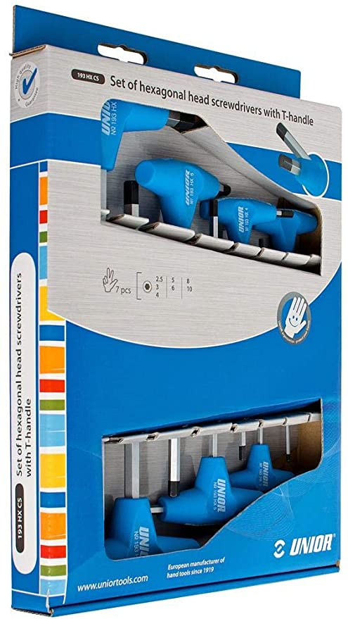 193HXCS1 Set de surubelnite cu cap hexagonal in cutie de carton 2.5 - 8/ 10 pcs