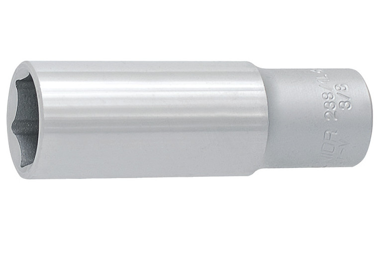 236/2HX Capete chei tubulare cu profil hexagonal exterior 3/8" 6, UNIOR
