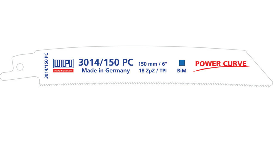 3014/150 PC Panza Bi-Metal pentru fierastrau sabie pentru metal / 20 bucati, DIM 150 x 19 x 0.9 mm