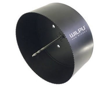 32/150 PVC Carota speciala pentru tevi PVC 6 TPI, DIM 150 mm