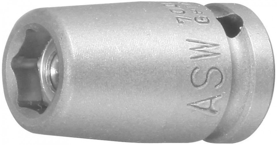 700 M Capete chei tubulare de impact cu magnet 1/4", DIM 9