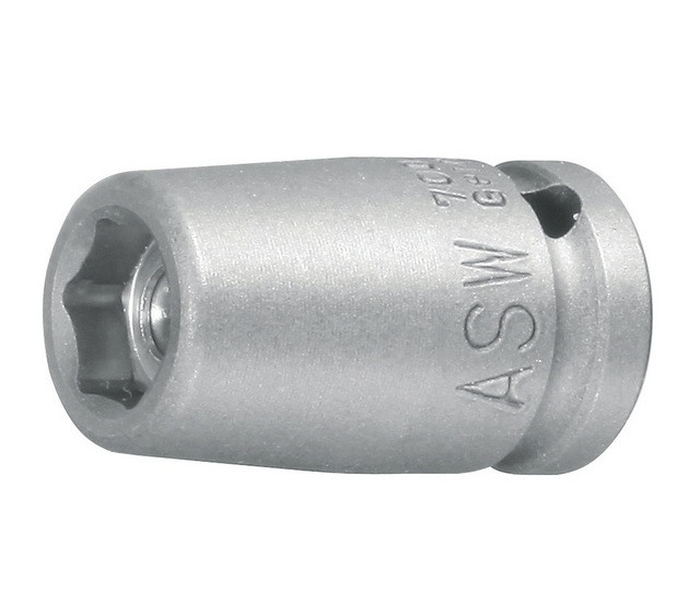 710 EM Capete chei tubulare de impact cu profil TORX® interior si magnet 1/4", E 14