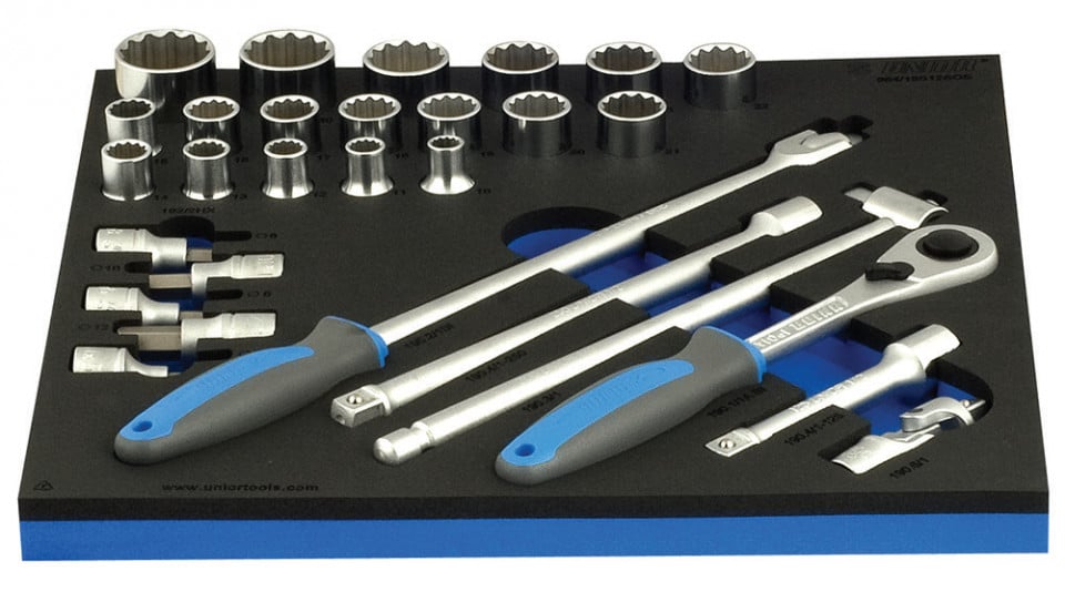 964/19S12SOS Set de capete chei tubulare 1/2" in modul SOS / 29 piese - 5-32 MM