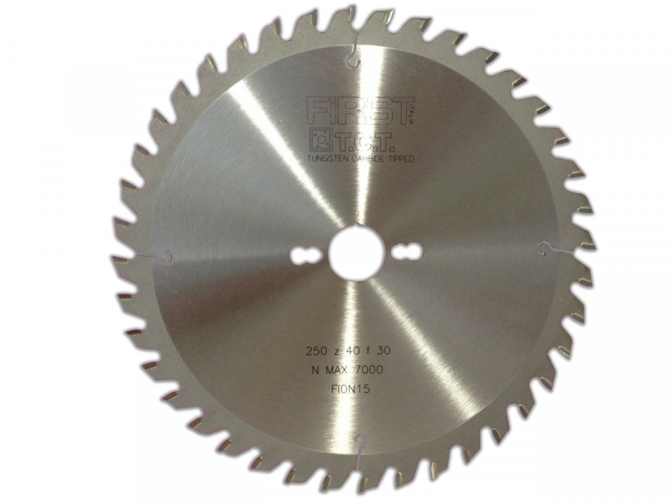 ALGOR (-) Panza circulara placata CMS pentru aluminiu si neferoase, DIM 250, int 30 mm, Z80 - LC2508002