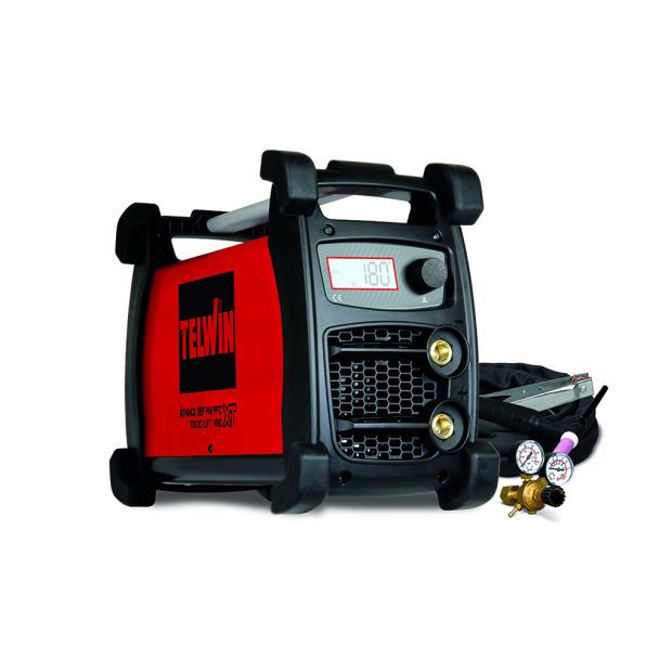 Aparat sudura TIG/ MMA Telwin ADVANCE227XTMV/PFC_VRD_ ACC, 200A, electrozi 1.6-4 mm, cu accesorii TIG
