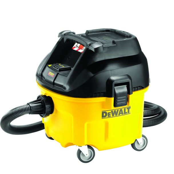 Aspirator profesional umed uscat Dewalt DWV901L, 1400 W, 17.5 l