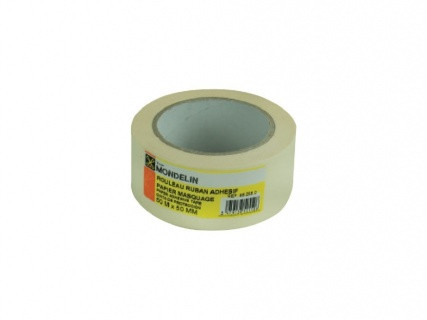 Bandă adezivă de mascare, din hârtie - 50M X50 MM