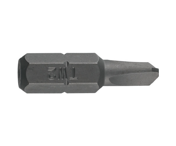 Bit STANDARD 1/4" DIN/ISO 1173 Forma C 6,3 profil Tri-Wing, DIM TW 2, L 25