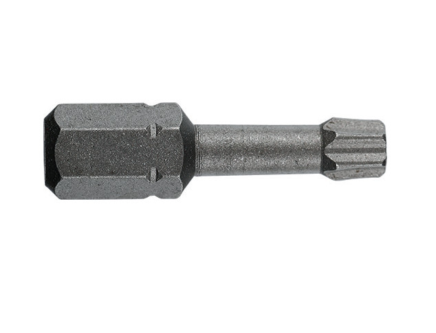 Bit TORSION 1/4" DIN/ISO 1173 Forma C 6,3 - profil TORX, TX 30, L 25