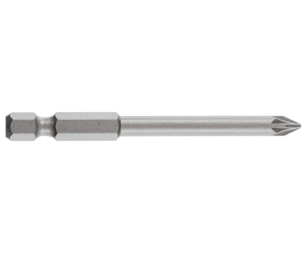 Bit TORSION 1/4" DIN/ISO 1173 Forma E 6,3 - profil Pozidriv PZ 2, L 70