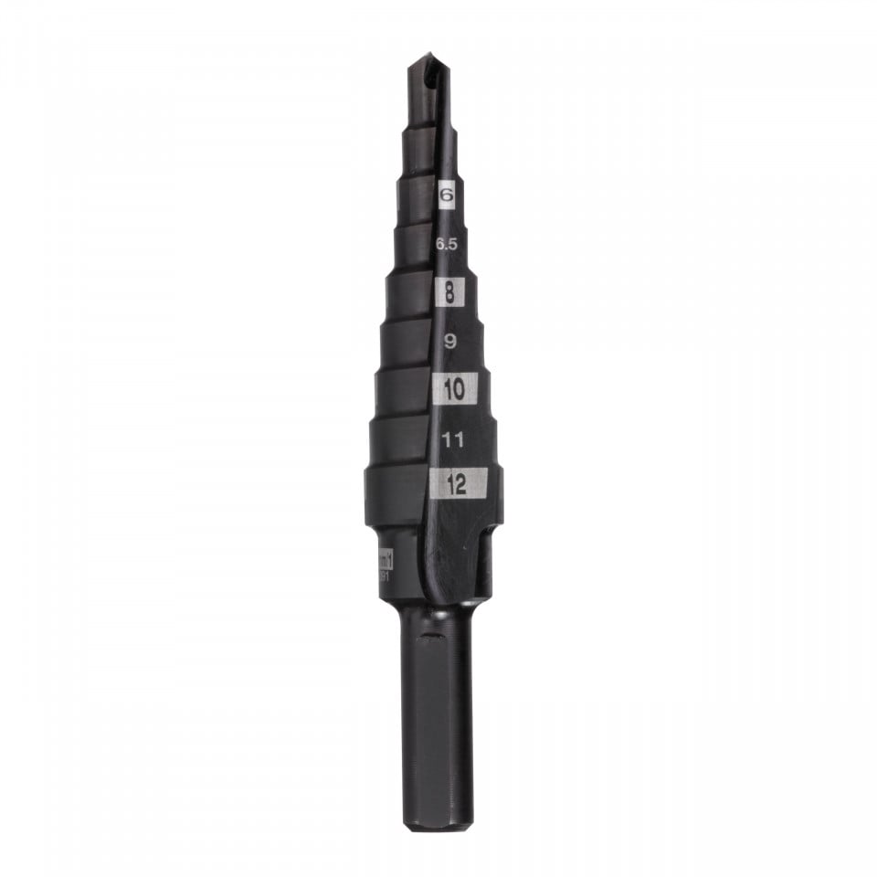 Burghie în trepte Milwaukee 4 to 12 mm, 1 mm steps