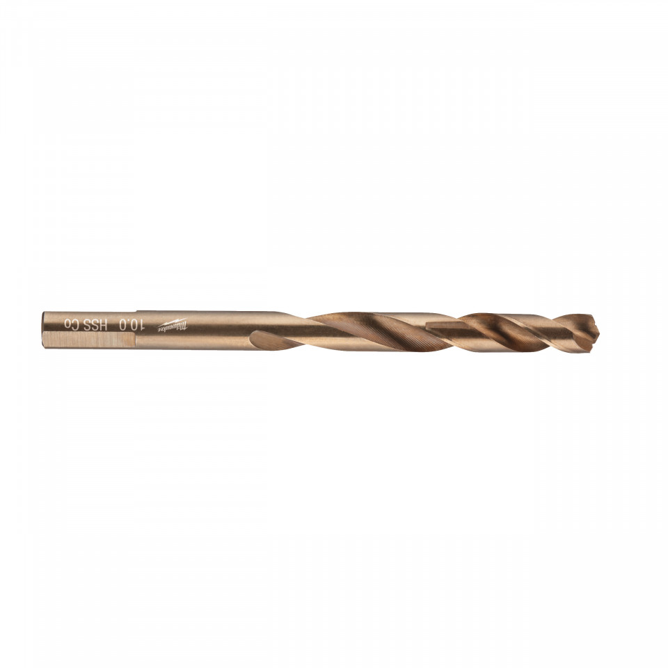 Burghie RED COBALT pentru metal - DIN 338 Milwaukee Ø 10.2x87x133 mm - set 5 bucati