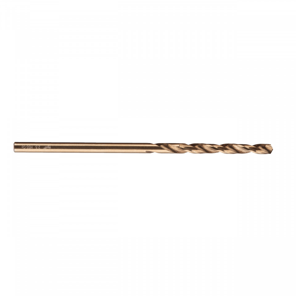 Burghie RED COBALT pentru metal - DIN 338 Milwaukee Ø 3.3x37x67 mm - set 10 bucati