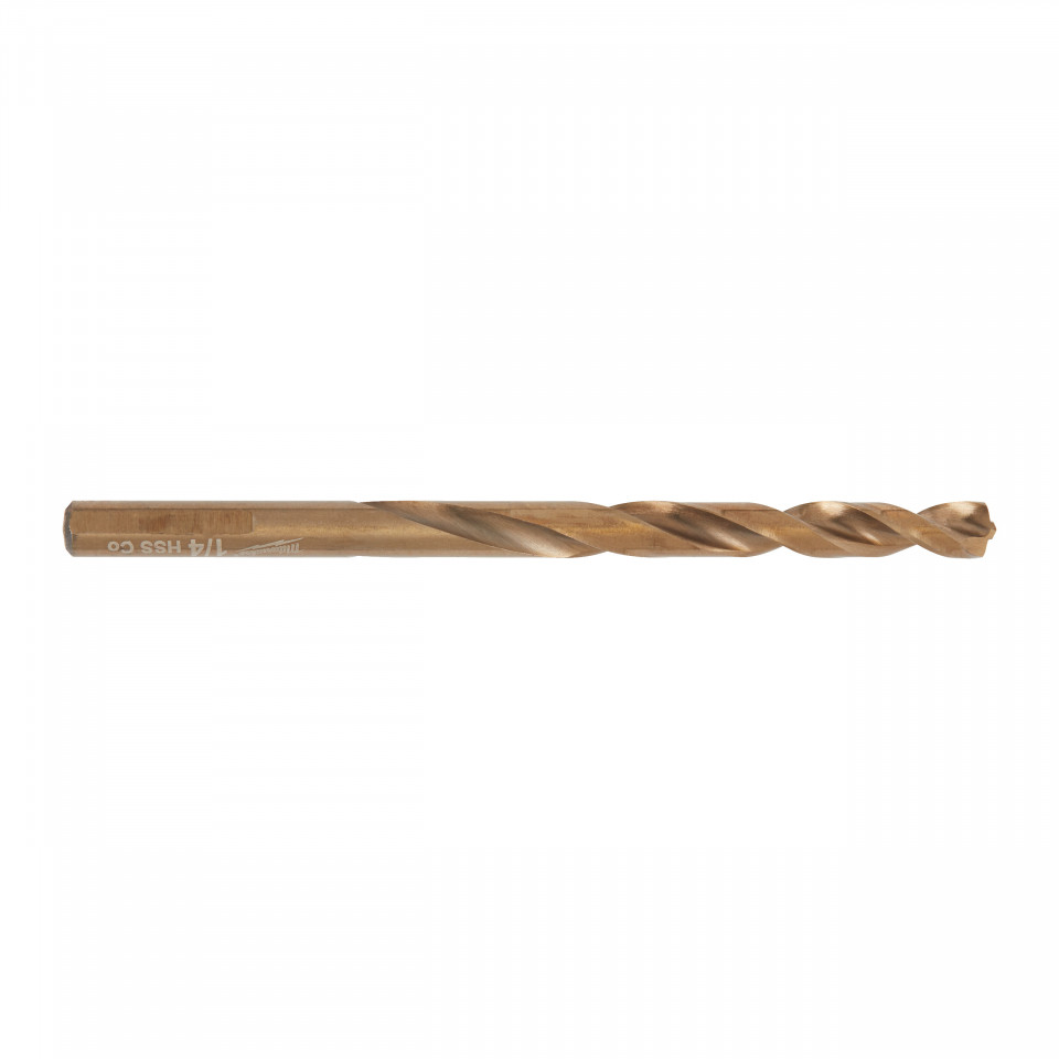 Burghie RED COBALT pentru metal - DIN 338 Milwaukee Ø 6.5x63x101 mm - blister 1 buc