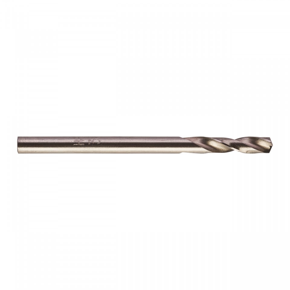 Burghie scurte MILWAUKEE HSS Ground pentru metal - DIN 1897 Ø 3.5x20x52 mm - set 10 buc