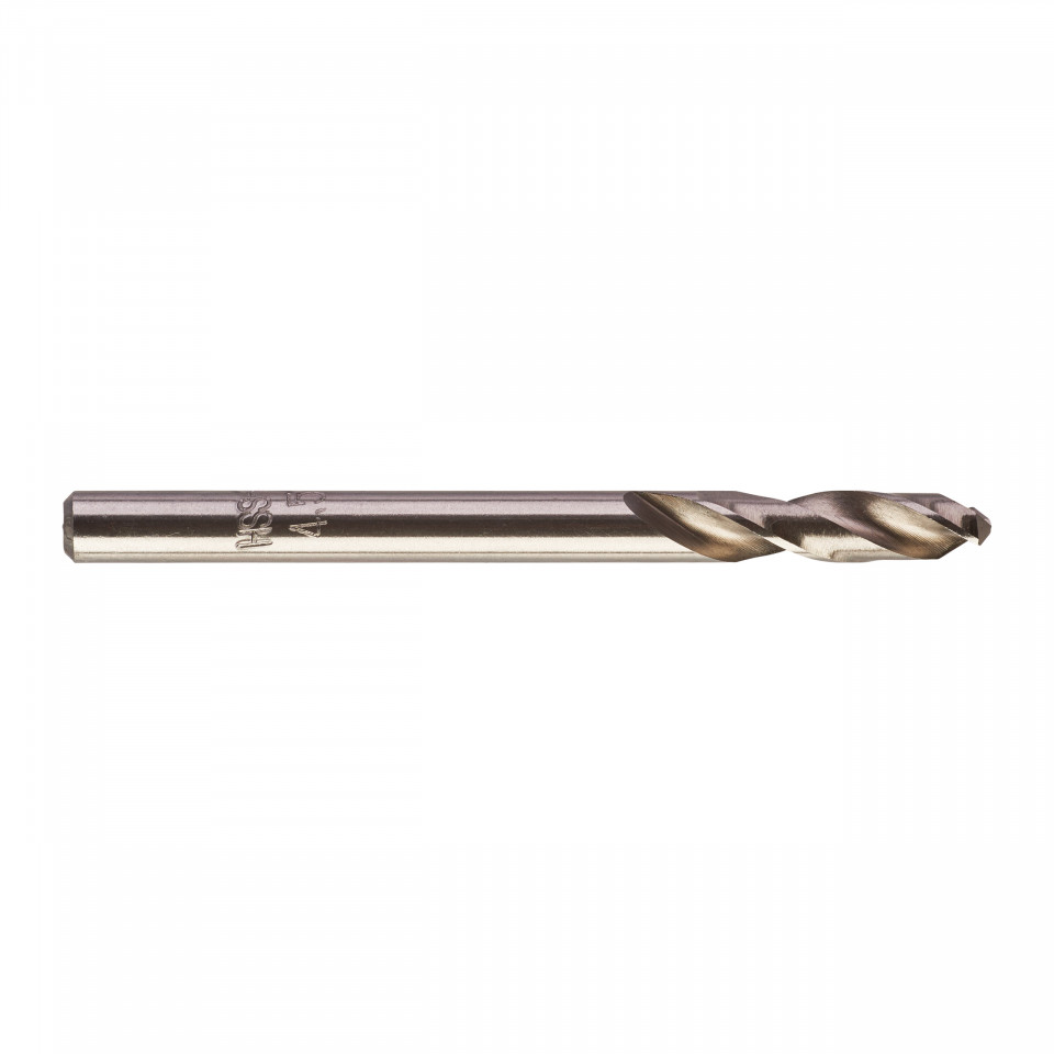 Burghie scurte MILWAUKEE HSS Ground pentru metal - DIN 1897 Ø 4.5x24x58 mm - set 10 buc