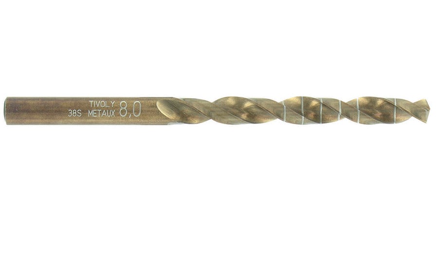 Burghiu cilindric scurt TIVOLY pentru metal DIN 338 SLR 1mm