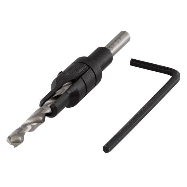 Burghiu pentru gaurire preliminara cu zencuitor Wolfcraft 2511000, D 4.5 - 11 mm, burghiu D 4.5 mm