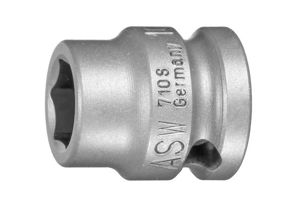 Cap cheie tubulara de impact scurta ASW 3/8" 12mm L22mm